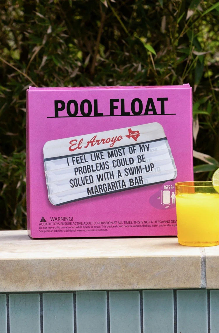 Pool Float, My Problems