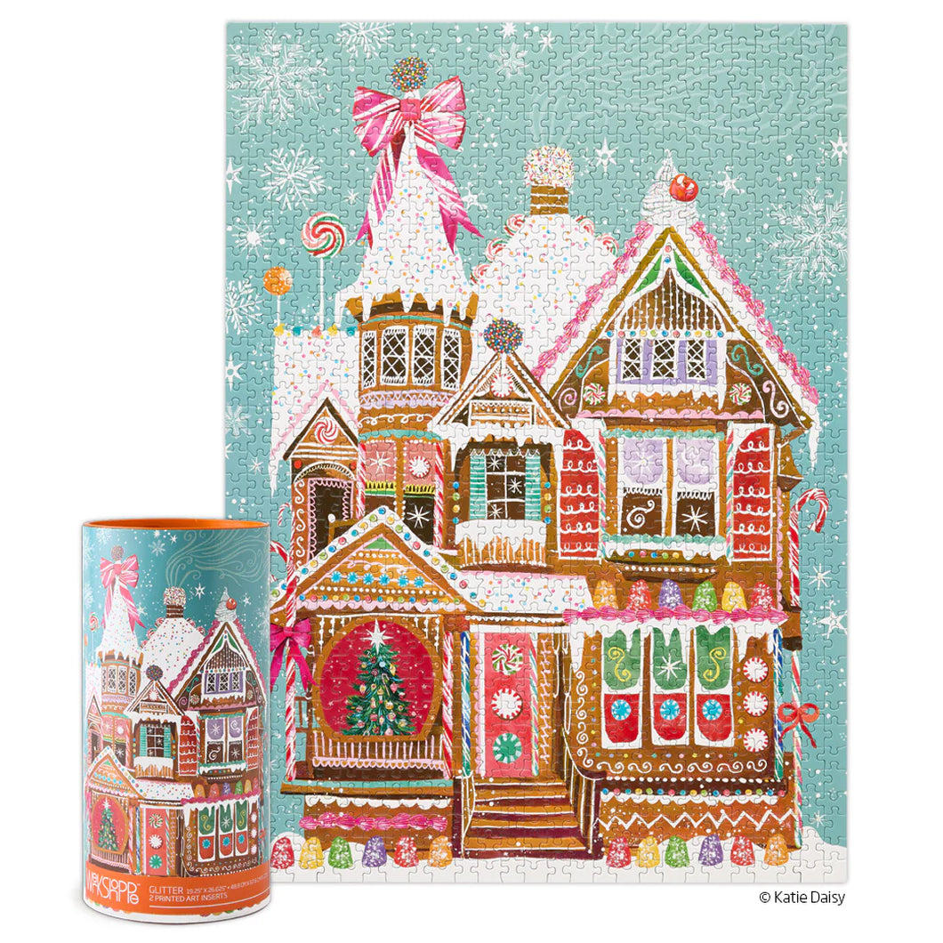 Gingerbread House 1000 Piece Puzzle