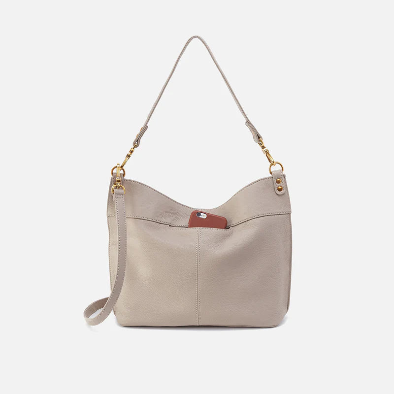 Pier Shoulder Bag/ Crossbody Hobo Taupe