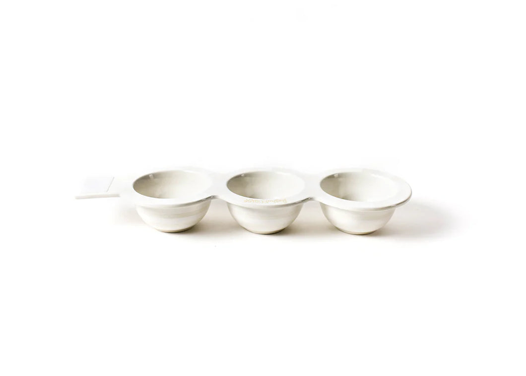 Happy Everything Stripe Trio Bowl