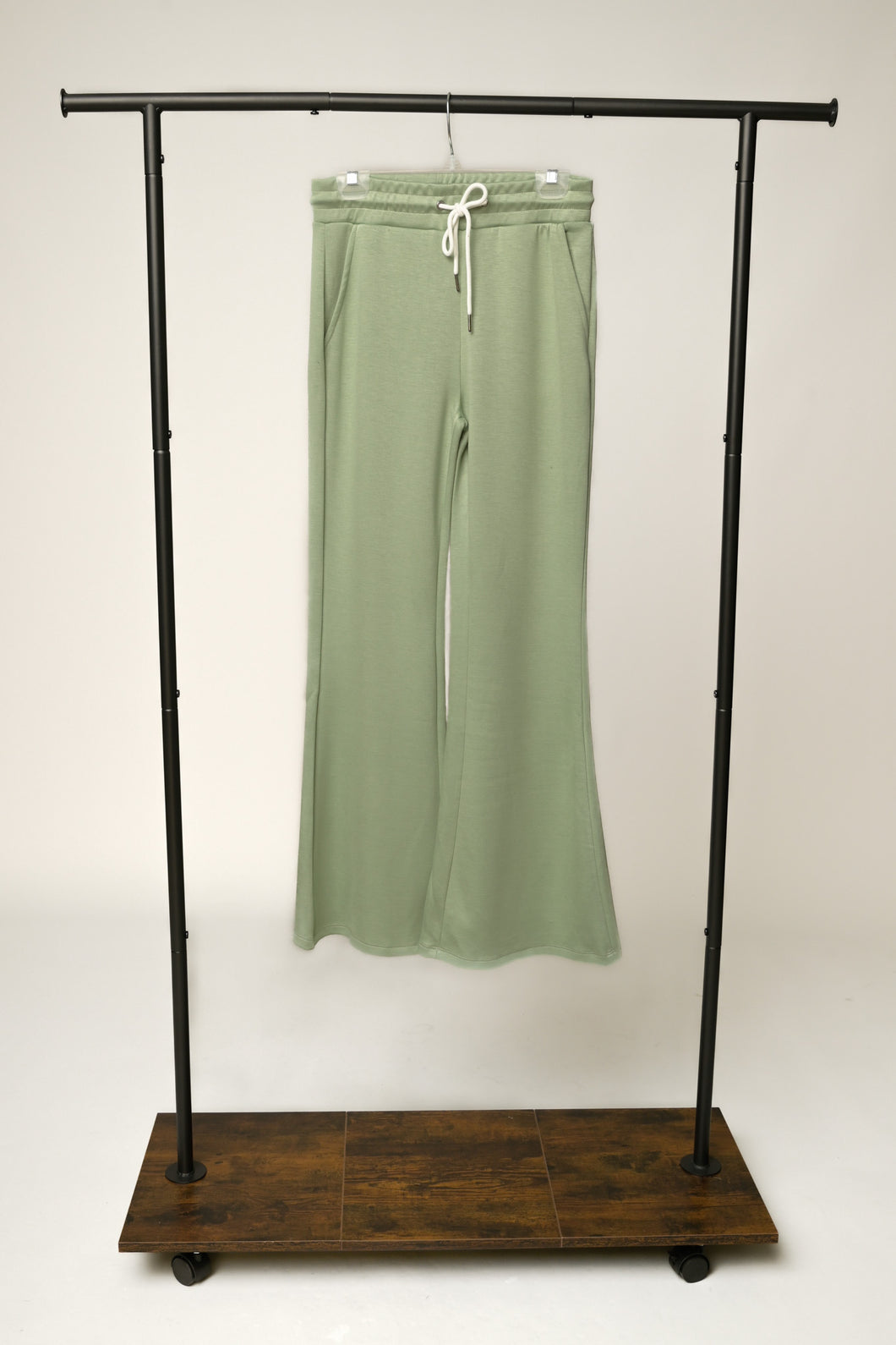 Silky Soft Flare Leg Pant, Sage