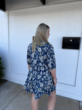 Load image into Gallery viewer, Floral Button Front Babydoll Dress
