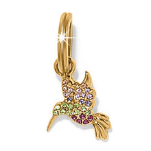 Load image into Gallery viewer, Brighton Enchanting Gem Hummingbird Charm
