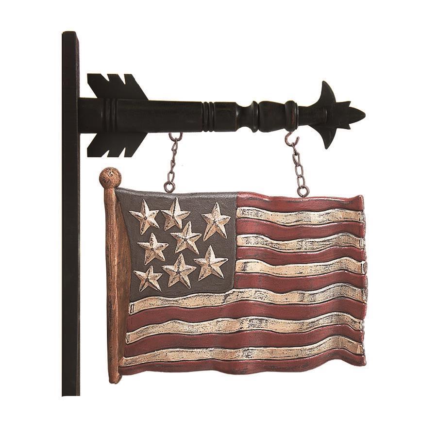 Resin American Flag Arrow