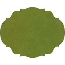 Load image into Gallery viewer, Die Cut Green French Frame Placemat
