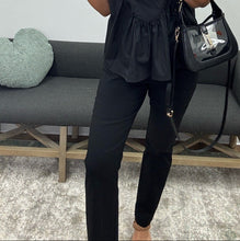 Load image into Gallery viewer, Straight Leg Millenium Pant, Black
