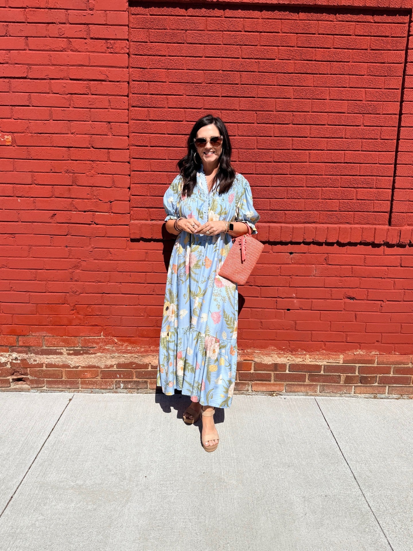 Garden Party Dress, Periwinkle Blue – Lydia Jaynes LLC