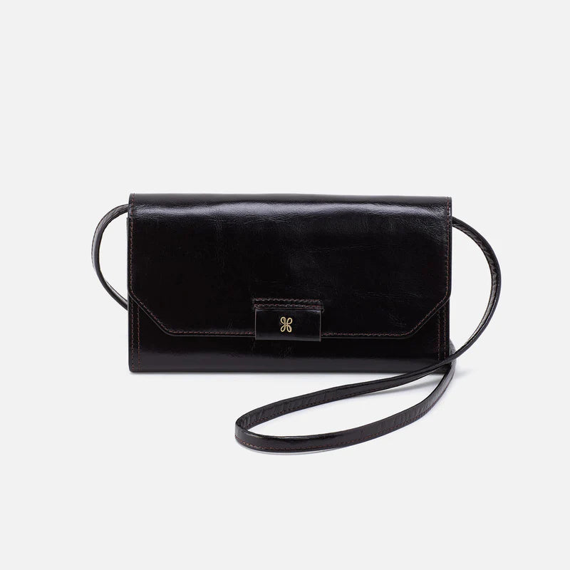 Romy Wallet Crossbody, Black