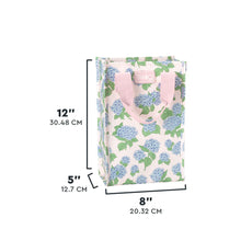 Load image into Gallery viewer, Hydrangeas Tall Reusable Bag
