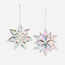 Load image into Gallery viewer, Iridescent Snowflake Ornament
