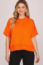 Load image into Gallery viewer, Game Day Drop Half Sleeve Crewneck
