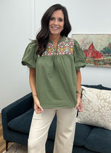 Load image into Gallery viewer, Makayla Olive Top
