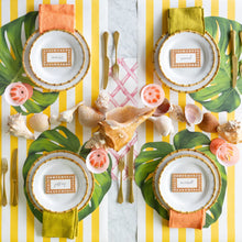 Load image into Gallery viewer, Marigold Classic Stripe Table Runner, 20" X 25'
