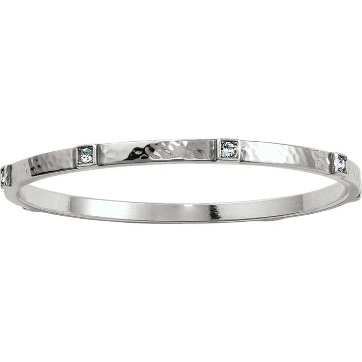 Meridian Zenith Station Bangle, silver