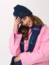Load image into Gallery viewer, Sequin Beanie, Navy
