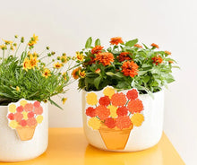 Load image into Gallery viewer, Neutral Small Dot Happy Everything Big Bowl HEV
