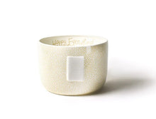 Load image into Gallery viewer, Neutral Small Dot Happy Everything Big Bowl HEV
