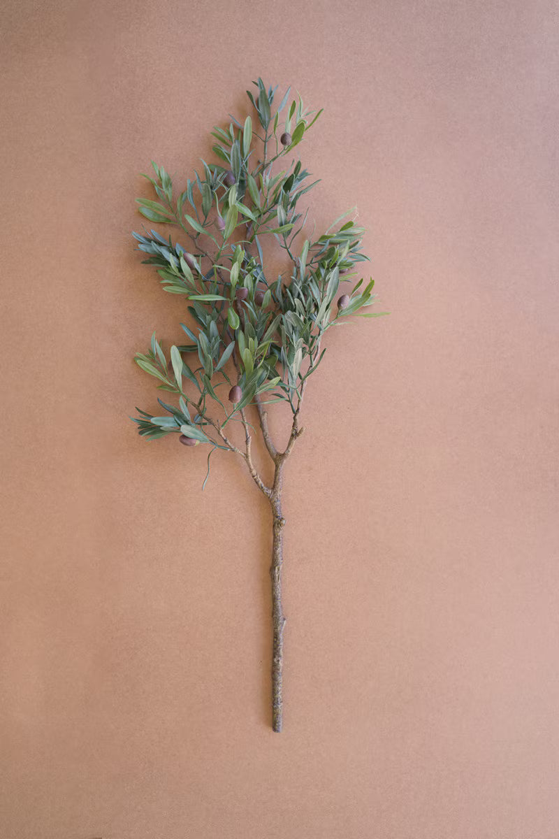 Faux Olive Branch