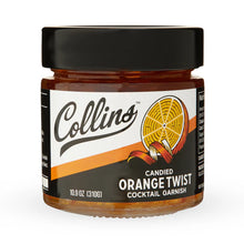 Load image into Gallery viewer, Orange Twist in Syrup by Collins

