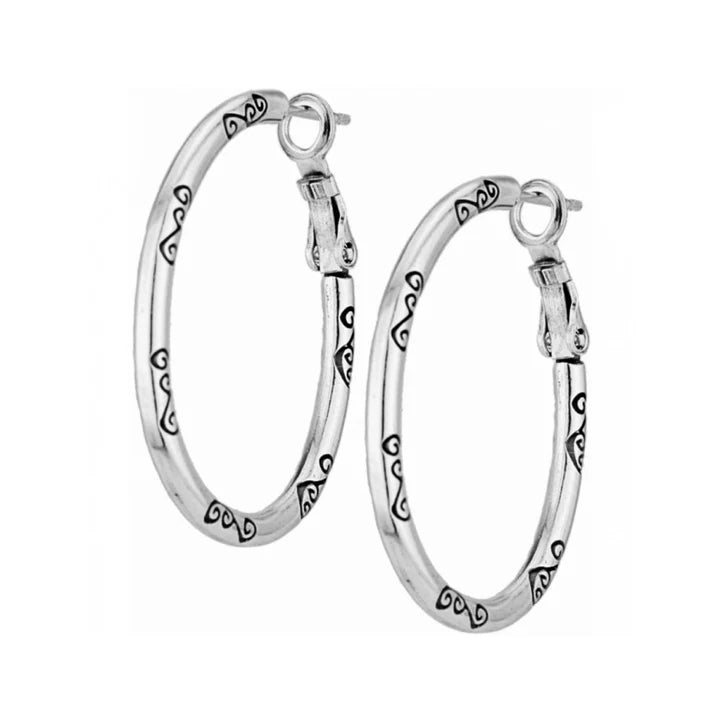 Oval Hoop Earring