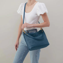 Load image into Gallery viewer, Hobo Pier Shoulder Bag, Peacock Feather

