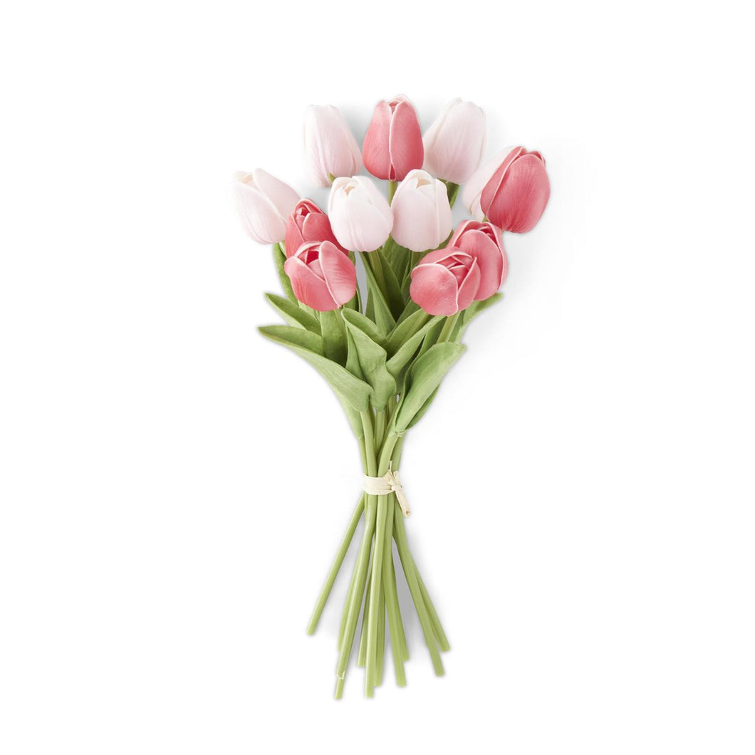 Real Touch Pink & Rose Tulip Bundle