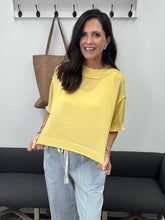 Load image into Gallery viewer, Pineapple Shortsleeve Sweater

