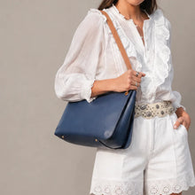 Load image into Gallery viewer, Hobo Rayna Shoulder Bag, Navy Horizon
