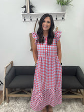 Load image into Gallery viewer, Riley Gingham Dress
