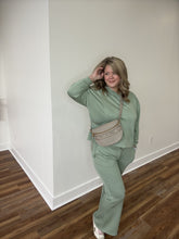 Load image into Gallery viewer, Silky Soft Hoodie with Pockets, Sage
