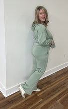 Load image into Gallery viewer, Silky Soft Flare Leg Pant, Sage
