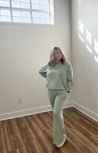 Load image into Gallery viewer, Silky Soft Flare Leg Pant, Sage

