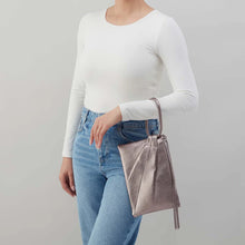 Load image into Gallery viewer, Sheila Soft Ring Clutch, Pewter Spur - 30% Off
