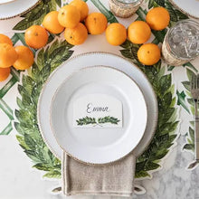 Load image into Gallery viewer, Die Cut Laurel Wreath Placemat
