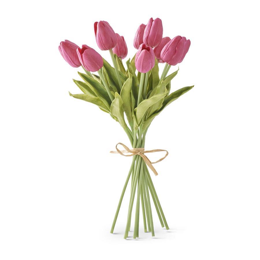 Real Touch Fuchsia Tulip Bundle