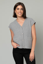 Load image into Gallery viewer, V-Neck Jacquard Sweater

