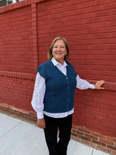 Load image into Gallery viewer, V-Neck Jacquard Sweater
