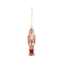 Load image into Gallery viewer, Mercury Glass Nutcracker Ornament
