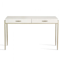 Load image into Gallery viewer, Allegra Console Desk with Glass Top 30&quot;H X 48&quot;W X 16&quot;D
