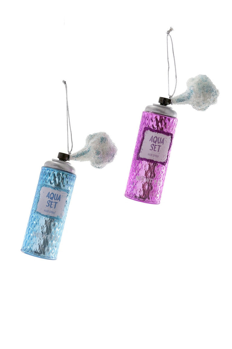 Aqua Spray Ornament