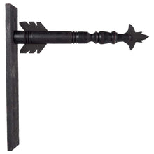 Load image into Gallery viewer, 17.5 Black Wood Arrow Holder
