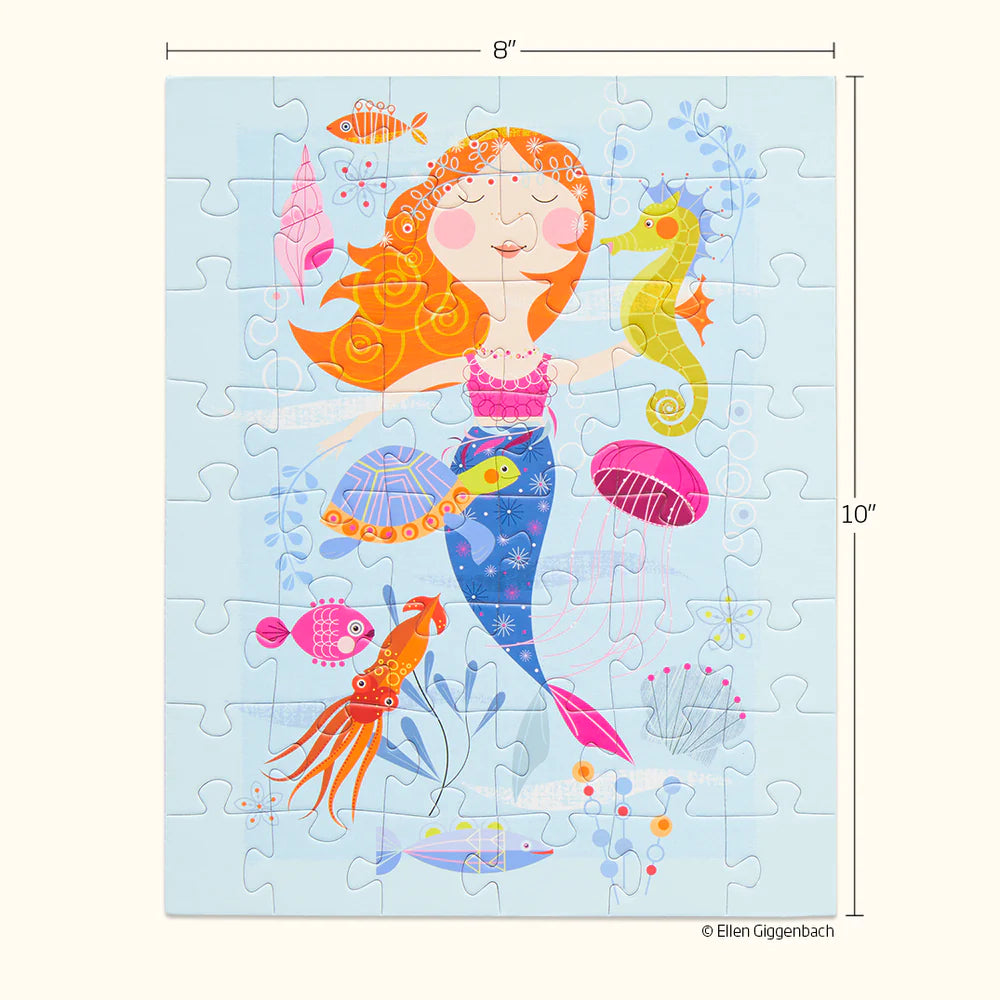 Puzzle Snax Mermaid And Friends