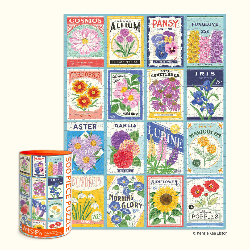 Werk Shoppe Puzzle Seed Packets