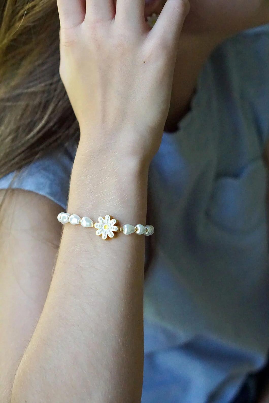 Madeleine Pearl & Daisy , Childrens Bracelet