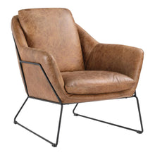 Load image into Gallery viewer, GREER CLUB CHAIR CAPPUCCINO
