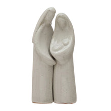 Load image into Gallery viewer, White Stoneware Holy Family, Set Of 2
