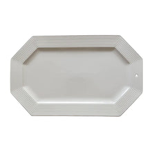 Load image into Gallery viewer, O9 Octagonal Platter, Pinstripes
