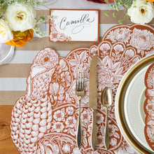 Load image into Gallery viewer, Die Cut Harvest Turkey Placemats
