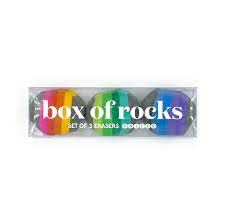 Box Of Rocks Erasers