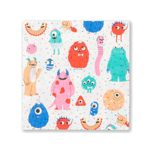 Load image into Gallery viewer, Little Monsters Large Napkins
